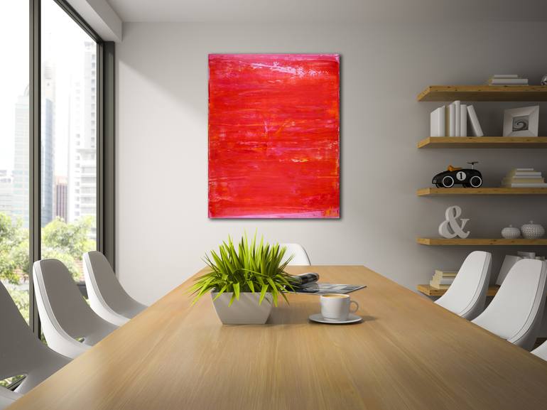 Original Abstract Landscape Painting by Nestor Toro