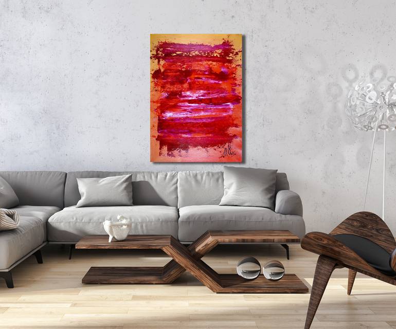 Original Expressionism Abstract Painting by Nestor Toro