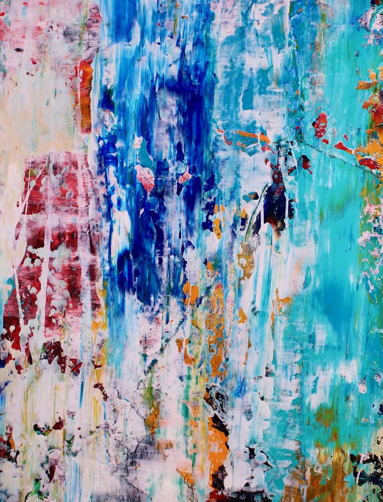 Original Abstract Nature Painting by Nestor Toro