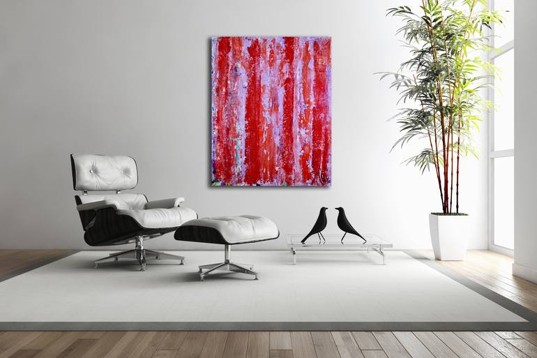 Original Fine Art Abstract Painting by Nestor Toro