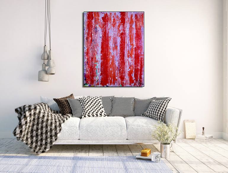 Original Fine Art Abstract Painting by Nestor Toro