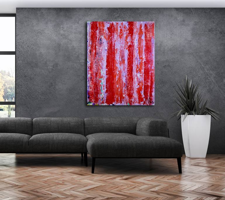 Original Fine Art Abstract Painting by Nestor Toro