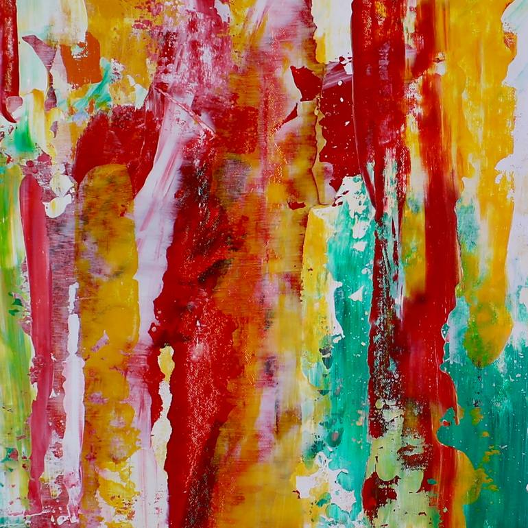 Original Expressionism Abstract Painting by Nestor Toro