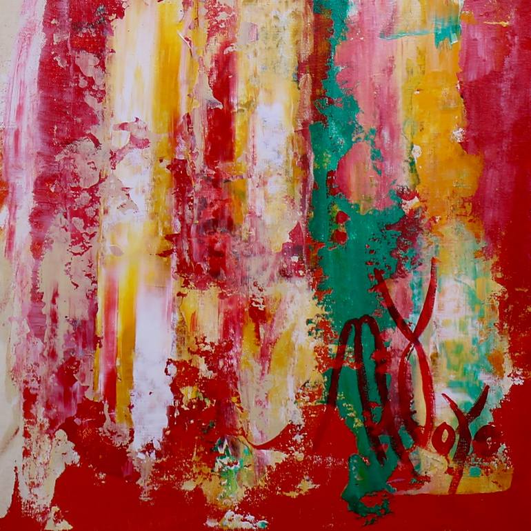 Original Expressionism Abstract Painting by Nestor Toro