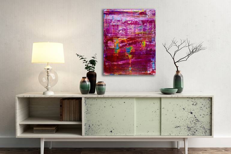 Original Expressionism Abstract Painting by Nestor Toro