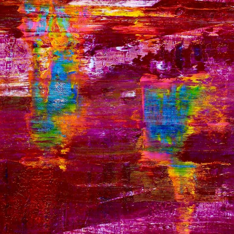 Original Expressionism Abstract Painting by Nestor Toro