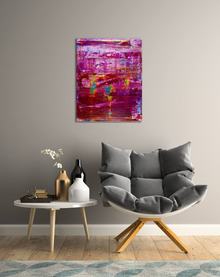 Original Expressionism Abstract Painting by Nestor Toro