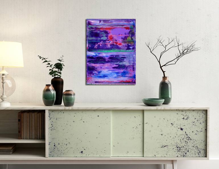 Original Abstract Painting by Nestor Toro