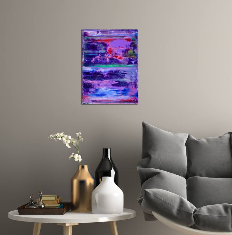 Original Abstract Painting by Nestor Toro