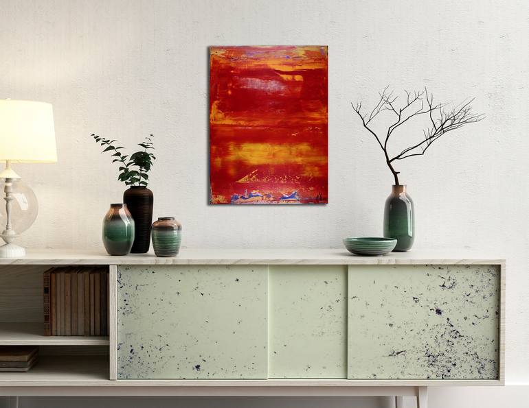 Original Abstract Painting by Nestor Toro