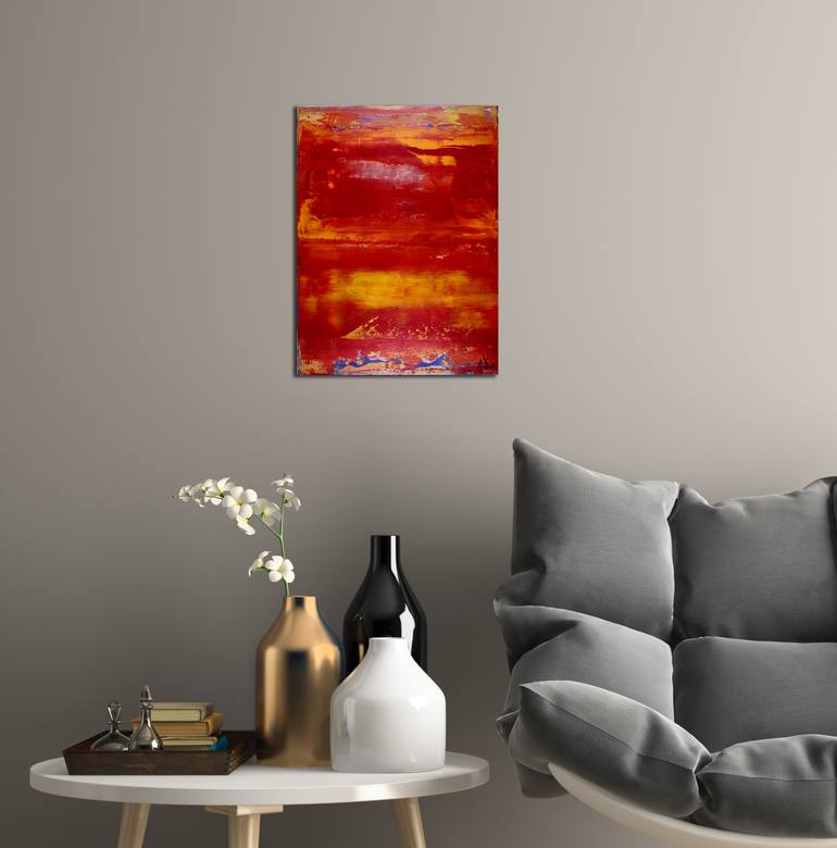Original Expressionism Abstract Painting by Nestor Toro