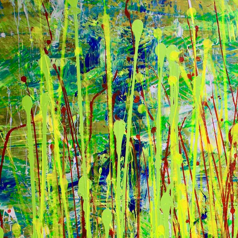 Original Expressionism Nature Painting by Nestor Toro