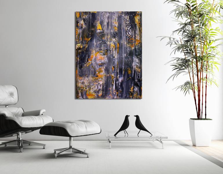 Original Expressionism Abstract Painting by Nestor Toro