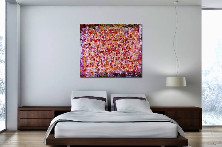 Original Fine Art Abstract Painting by Nestor Toro