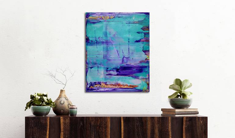 Original Modern Abstract Painting by Nestor Toro