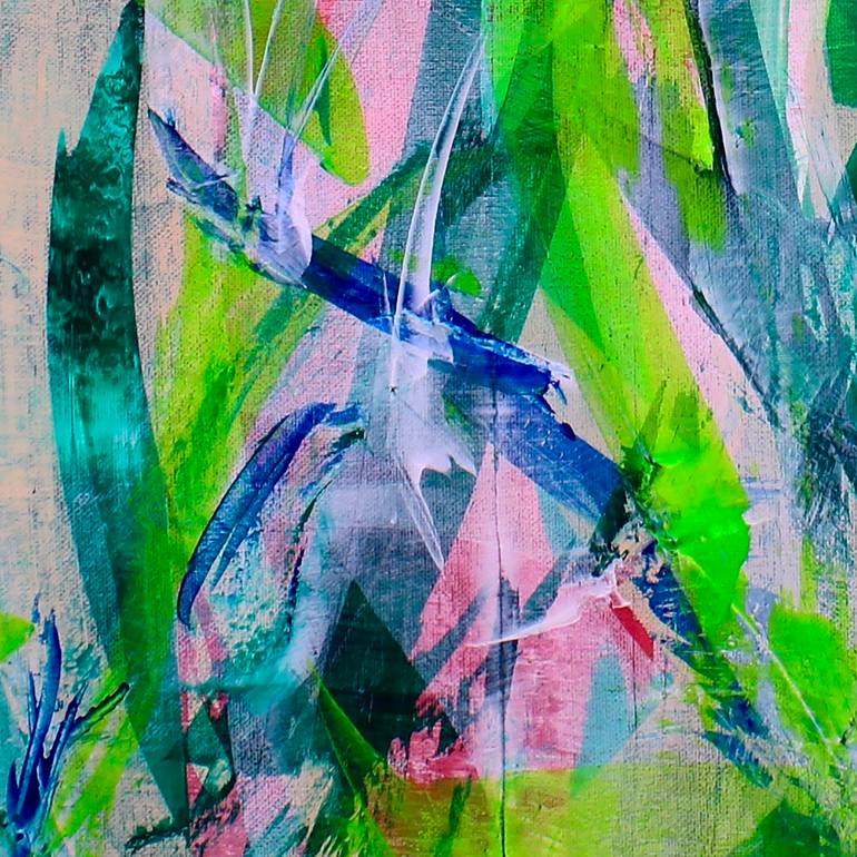 Original Abstract Nature Painting by Nestor Toro