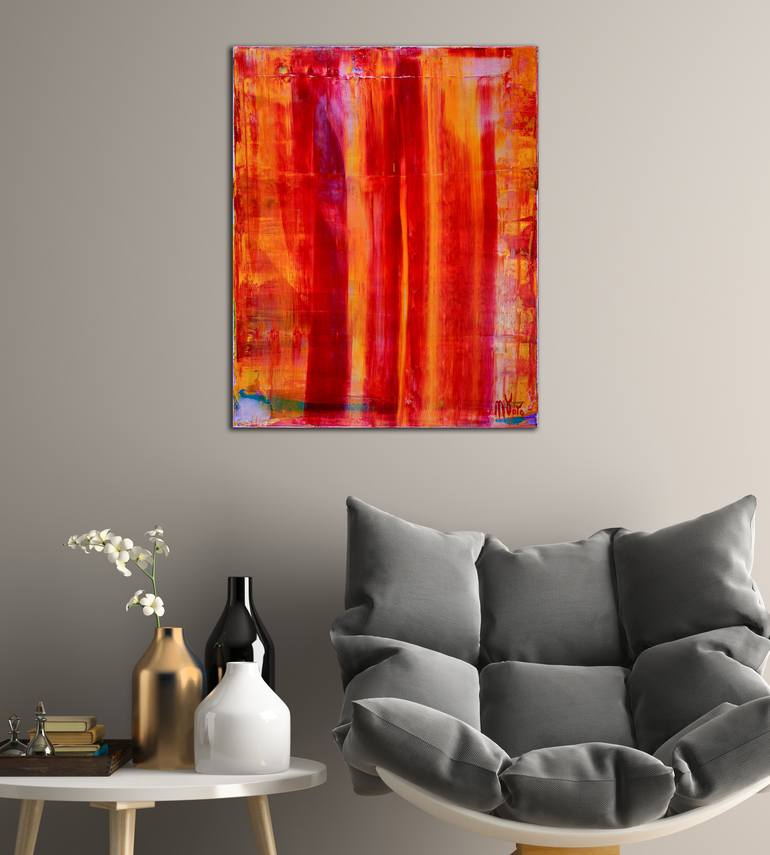 Original Abstract Painting by Nestor Toro