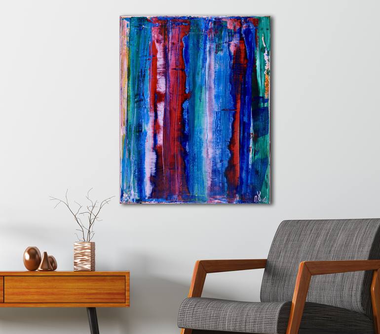 Original Abstract Painting by Nestor Toro