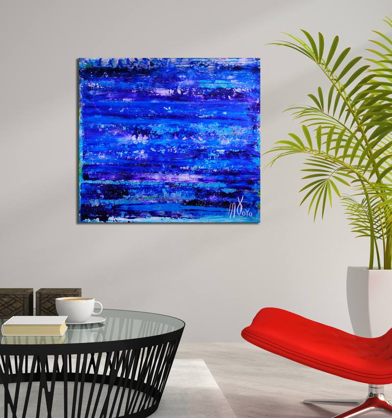 Original Minimalism Abstract Painting by Nestor Toro