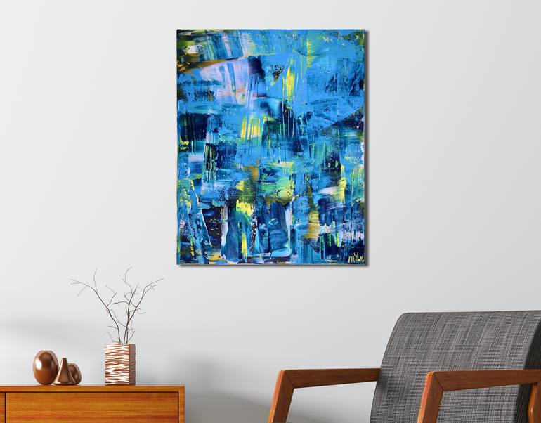 Original Abstract Painting by Nestor Toro