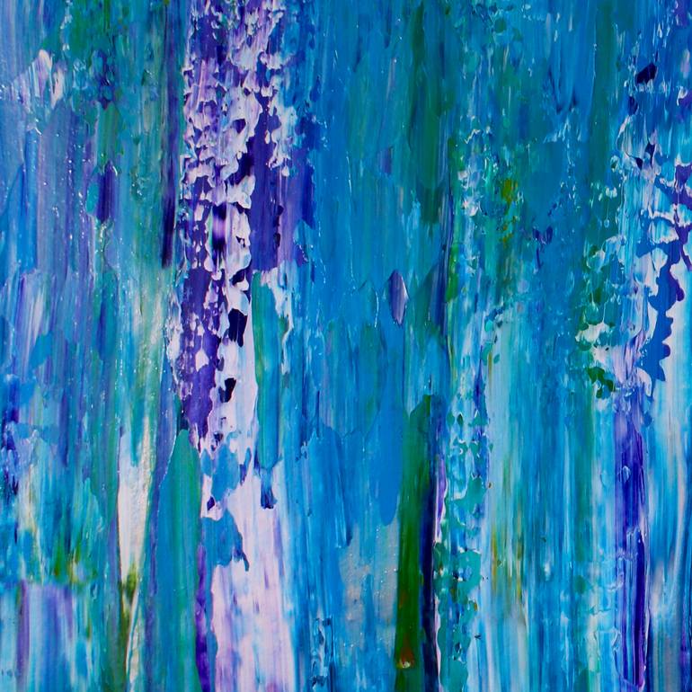 Original Abstract Nature Painting by Nestor Toro