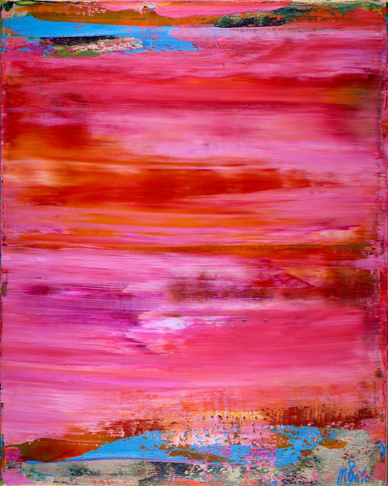 Original Abstract Nature Painting by Nestor Toro