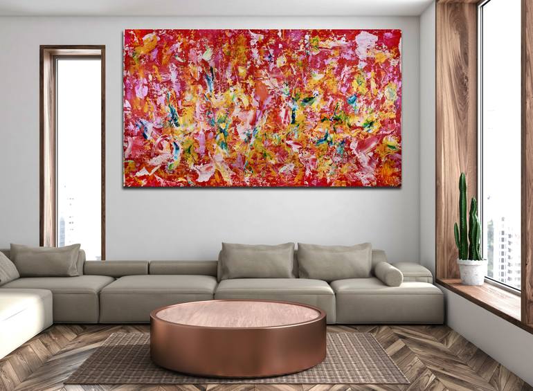 Original Expressionism Abstract Painting by Nestor Toro