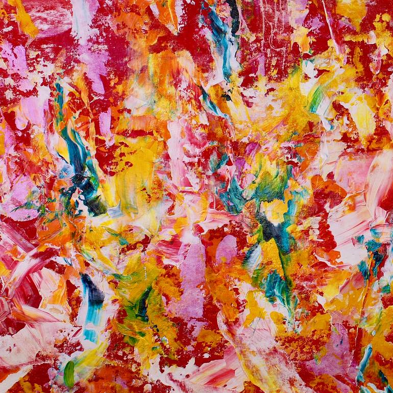 Original Expressionism Abstract Painting by Nestor Toro