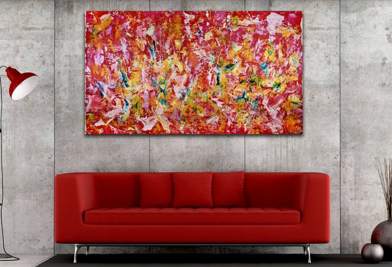 Original Expressionism Abstract Painting by Nestor Toro