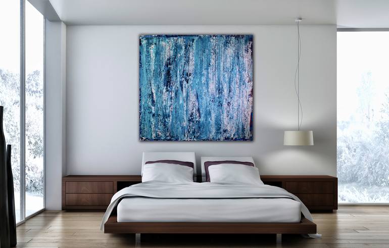 Original Abstract Nature Painting by Nestor Toro