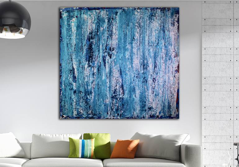 Original Abstract Nature Painting by Nestor Toro