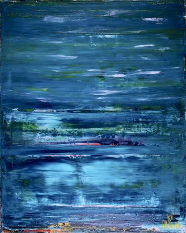 Original Abstract Expressionism Abstract Paintings by Nestor Toro