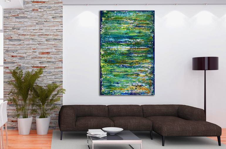 Original Expressionism Abstract Painting by Nestor Toro