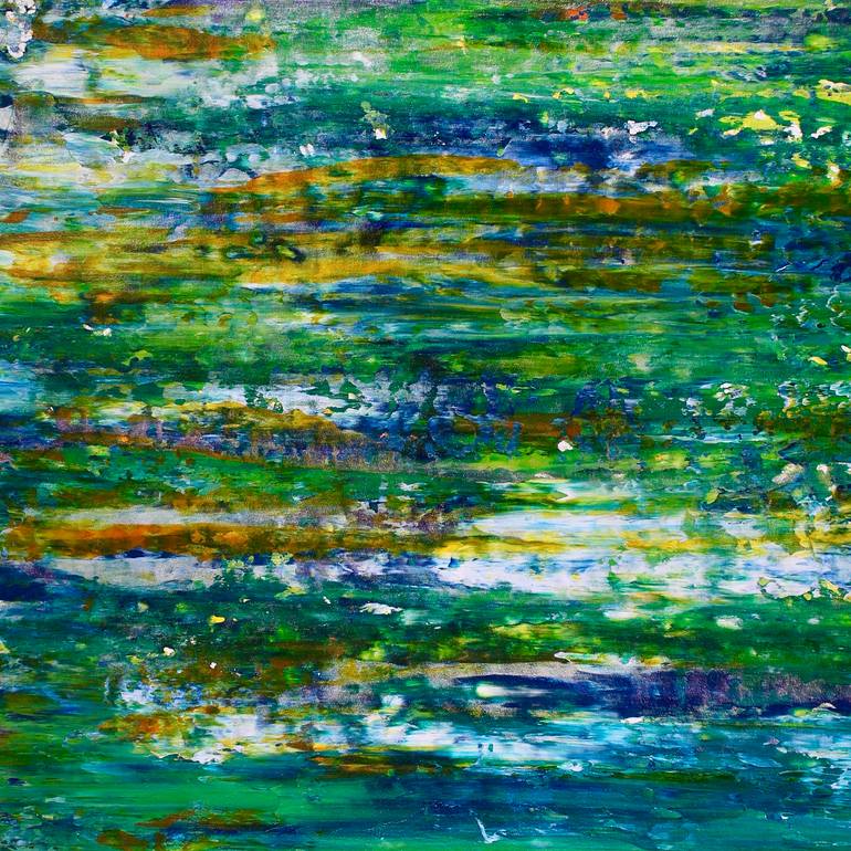 Original Expressionism Abstract Painting by Nestor Toro