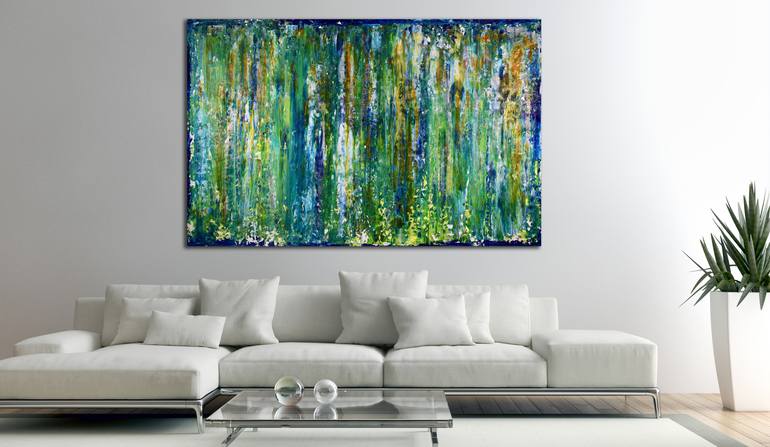 Original Expressionism Abstract Painting by Nestor Toro