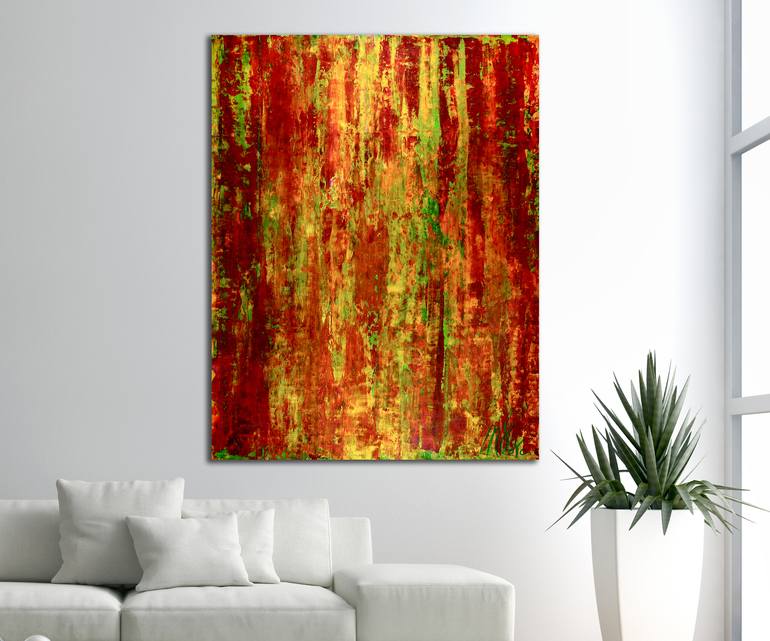 Original Expressionism Abstract Painting by Nestor Toro