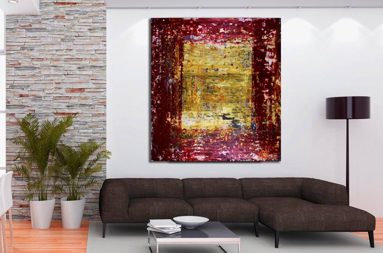 Original Expressionism Abstract Painting by Nestor Toro