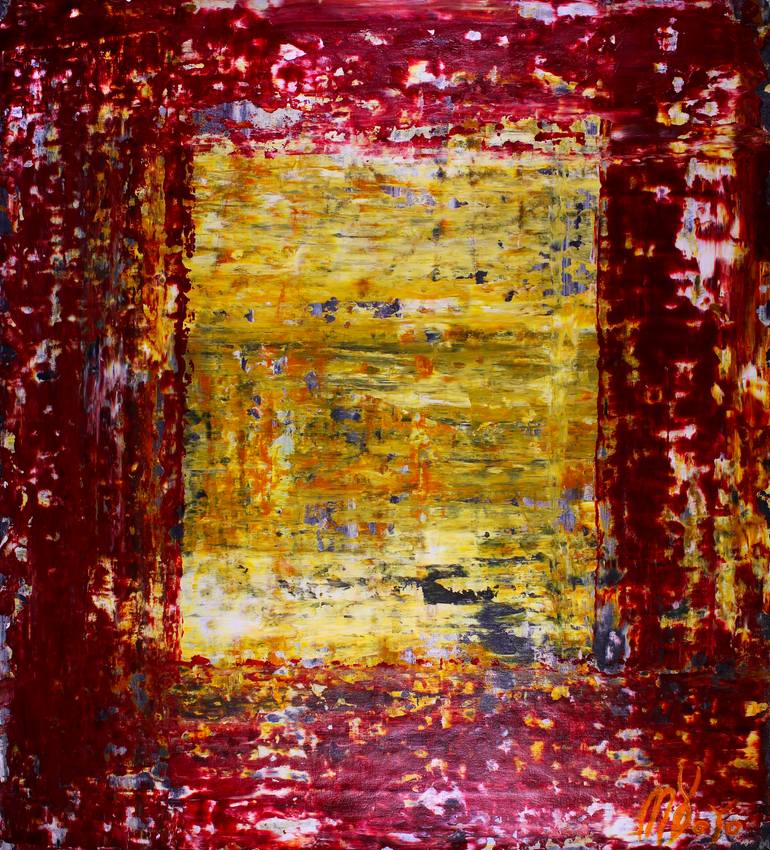 Original Expressionism Abstract Painting by Nestor Toro