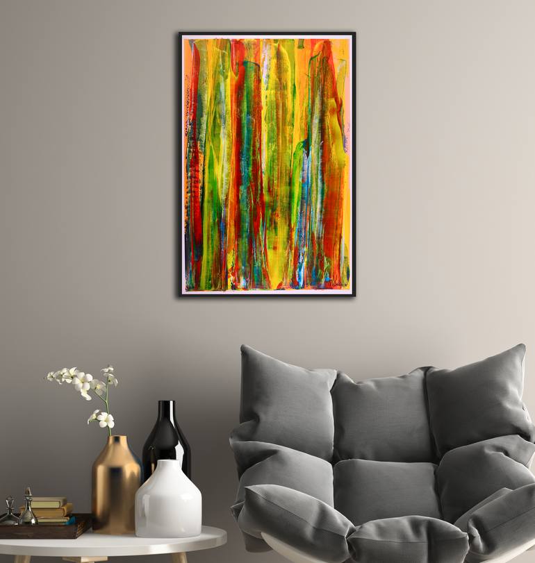 Original Abstract Painting by Nestor Toro