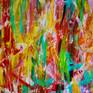 Gestural action painting with very bold paint strokes and very colorful.Very layered and bright!  This painting is signed and ready to hang.

I include a certificate of authenticity that lists the materials as well as when the painting was completed. Fine high quality materials such as Golden colors products are used and UV protective spray for sunlight protection.

Please contact me if you have any questions about this or any other one of my paintings!

Thanks,
Nestor