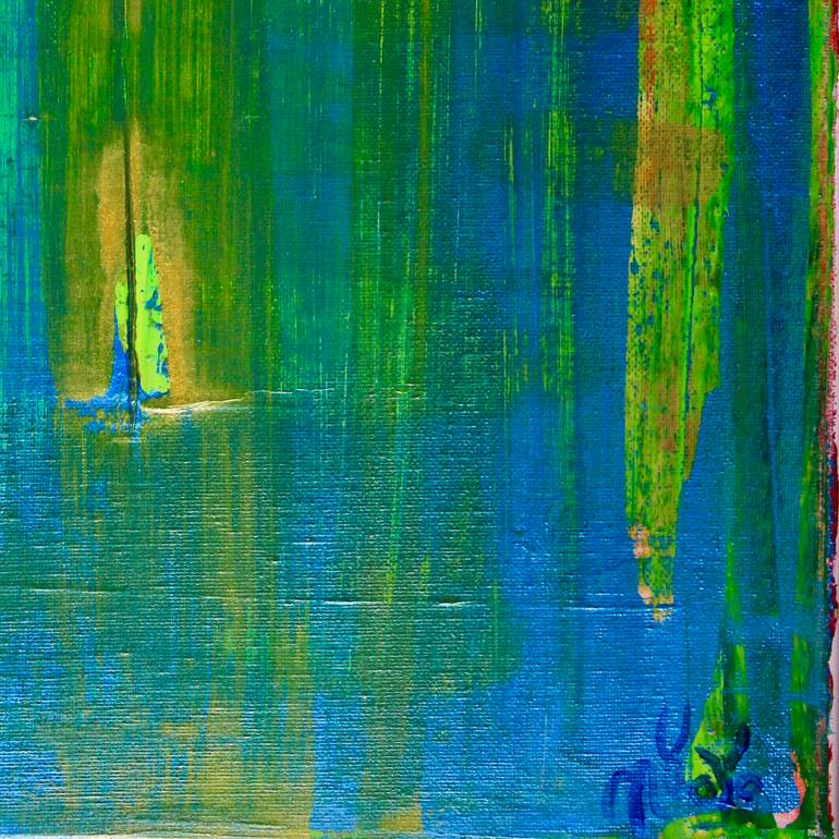 Original Minimalism Abstract Painting by Nestor Toro