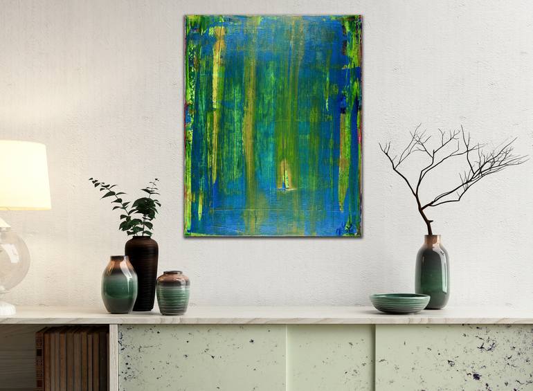 Original Minimalism Abstract Painting by Nestor Toro