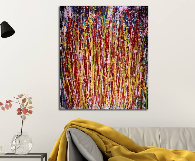 Original Abstract Painting by Nestor Toro