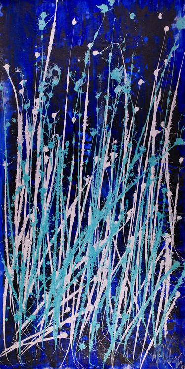 Original Abstract Expressionism Abstract Paintings by Nestor Toro