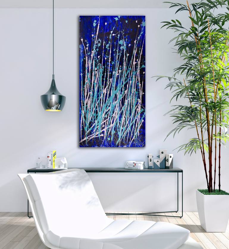 Original Abstract Painting by Nestor Toro