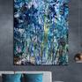 For this piece I was aiming to create a dark yet inviting place to be. Layers of blues, turquoise, azure, manganese and bold golden and metallic blue gestural paint strikes. A dynamic and contemplative statement piece. Signed in front, ready to hang.

I include a certificate of authenticity that lists the materials as well as when the painting was completed. Fine high quality materials such as Sennelier abstract acrylics, Golden colors, Liquitex, Charvin products are used and UV protective spray for sunlight protection.

Please contact me if you have any questions about this or any other one of my paintings!

Thanks,
Nestor