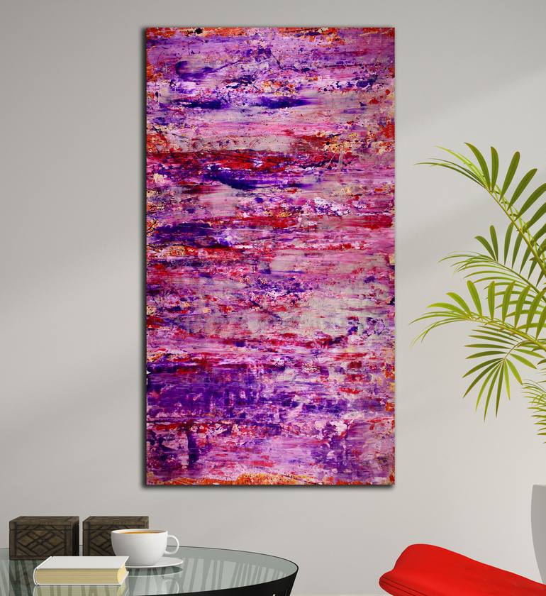 Original Abstract Expressionism Abstract Painting by Nestor Toro