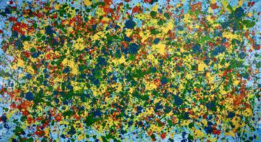 Original Abstract Expressionism Abstract Paintings by Nestor Toro