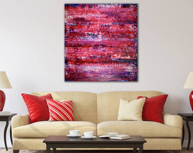 Original Abstract Expressionism Abstract Painting by Nestor Toro