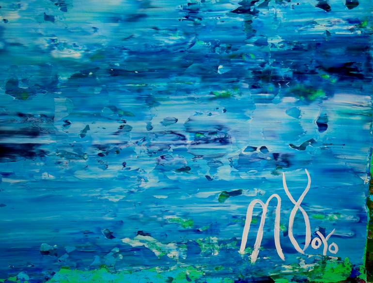 Original Modernism Abstract Painting by Nestor Toro